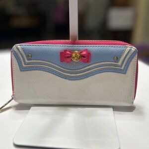 Sailor Moon Samantha Vega inspired long zip around wallet
